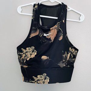 BRAND NEW XS Nike high neck sports bra floral printed